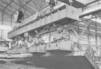 板坯吊運(yùn)翻轉(zhuǎn)兼用電磁鐵MW73系列